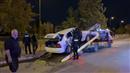 Kayseri’de otomobil kanala uçtu: 2 yaralı