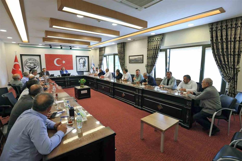 Talas’ta muhtarlarla hizmet zirvesi