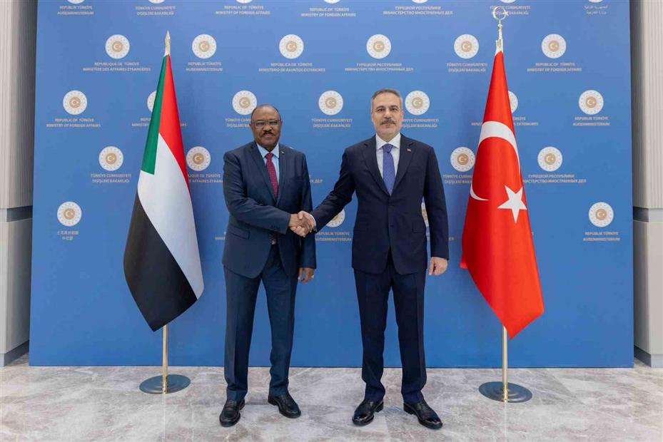 Bakan Fidan, Sudan Dışişleri ve Uluslararası İşbirliği Bakanı Salem ile görüştü