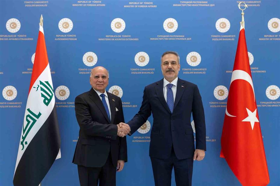Bakan Fidan, Iraklı mevkidaşı ile bir araya geldi