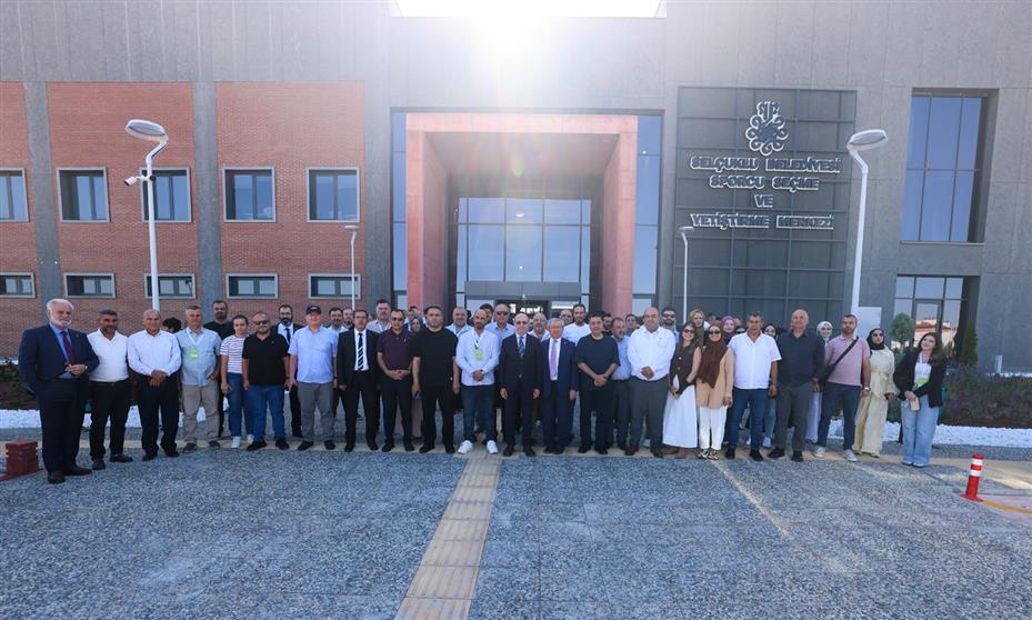 UCLG-MEWA heyeti Selçuklu’nun örnek projelerini yerinde inceledi