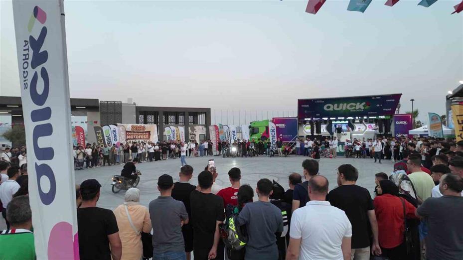 2. Quick Sigorta Kahramanmaraş Motofest 50 bin ziyaretçiyi ağırladı