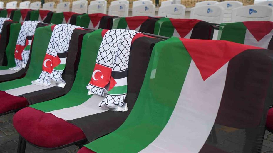 Başkentte uçurtmalar Gazze’deki çocuklar için havalandı