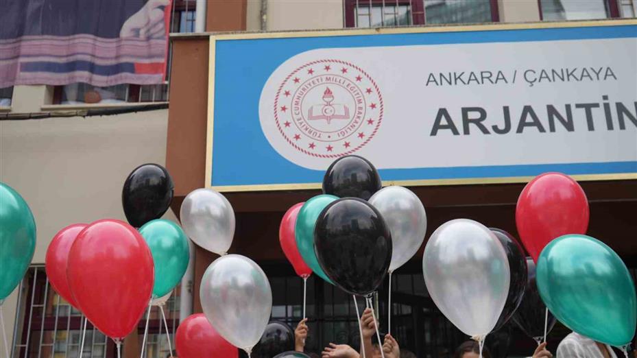 Başkentte uçurtmalar Gazze’deki çocuklar için havalandı