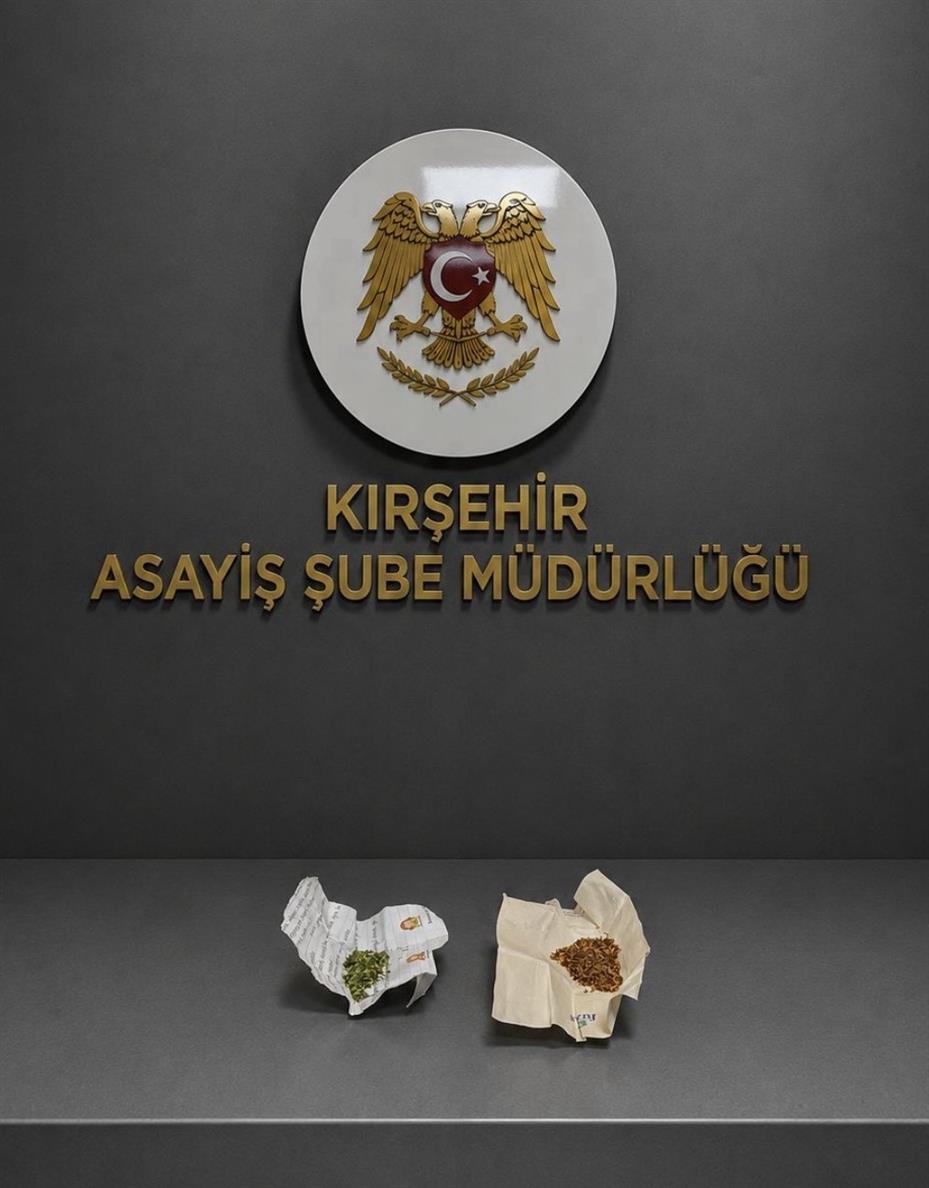 Kırşehir’de asayiş uygulamalarında silah ve uyuşturucu ele geçirildi