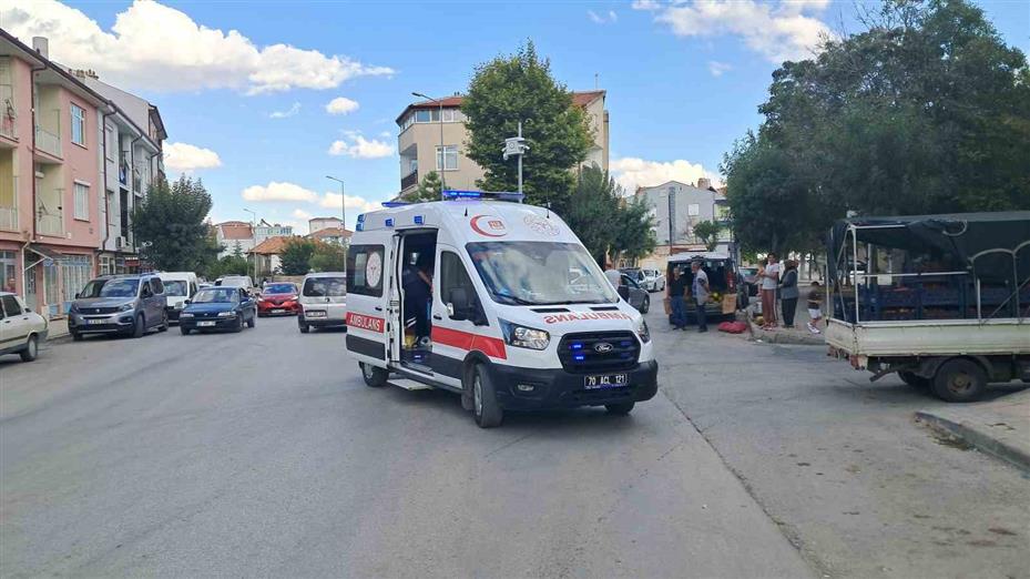 Karaman’da elektrikli bisiklet kazası: 1 ağır yaralı