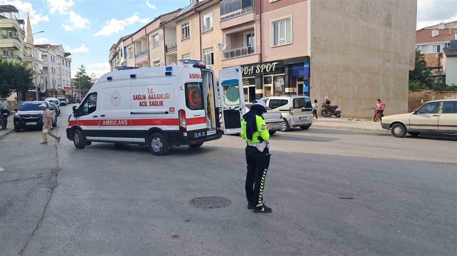 Karaman’da elektrikli bisiklet kazası: 1 ağır yaralı