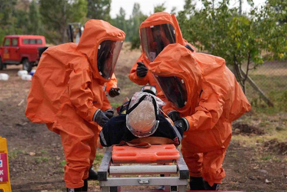 AFAD’dan Kırıkkale’de geniş kapsamlı endüstriyel kaza tatbikatı