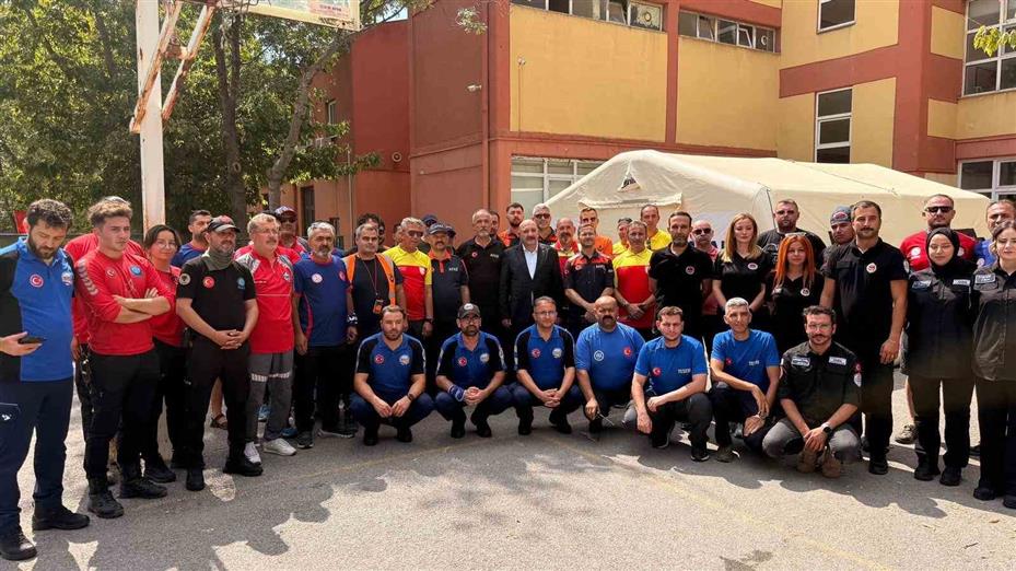 Kayseri AFAD muhtemel İstanbul depremine karşı Kartal’da hazırlık yaptı