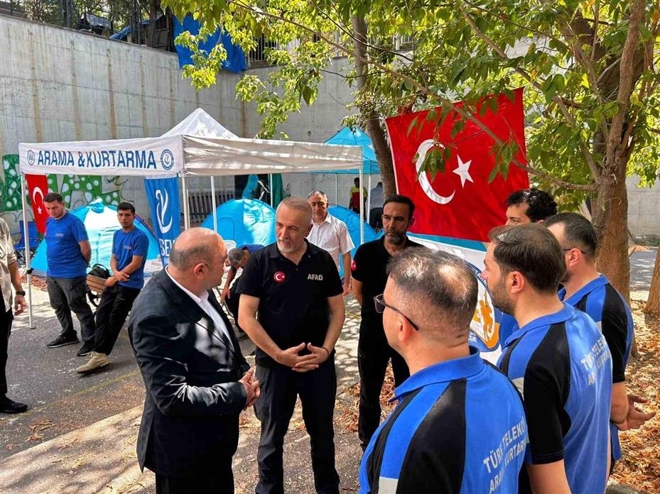 Kayseri AFAD muhtemel İstanbul depremine karşı Kartal’da hazırlık yaptı