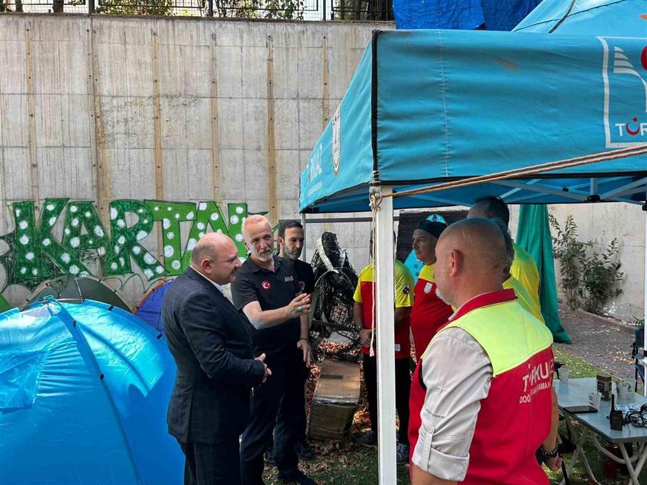 Kayseri AFAD muhtemel İstanbul depremine karşı Kartal’da hazırlık yaptı