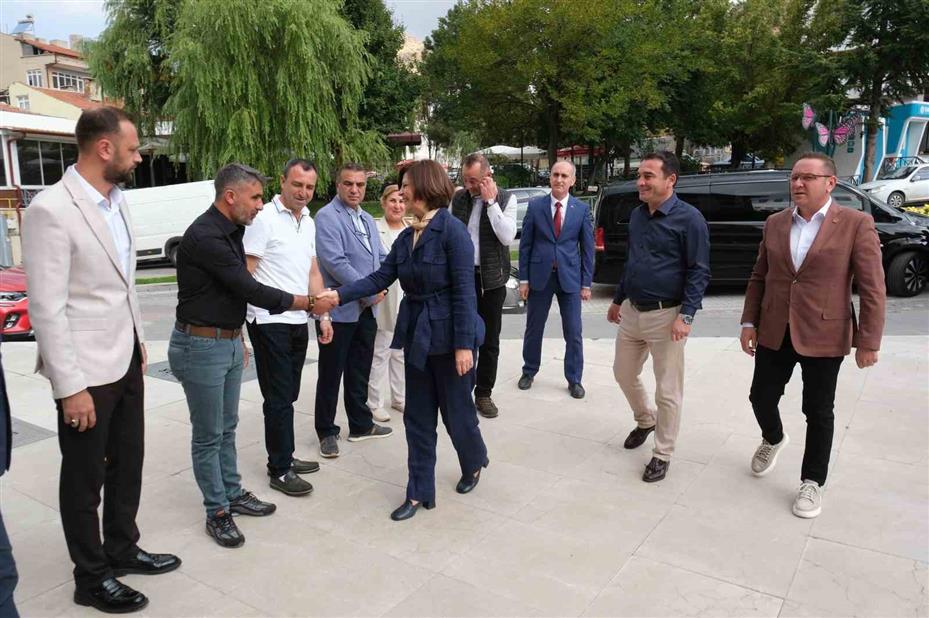 Başkan Ünlüce’den, Başkan Dökmeci’ye ziyaret