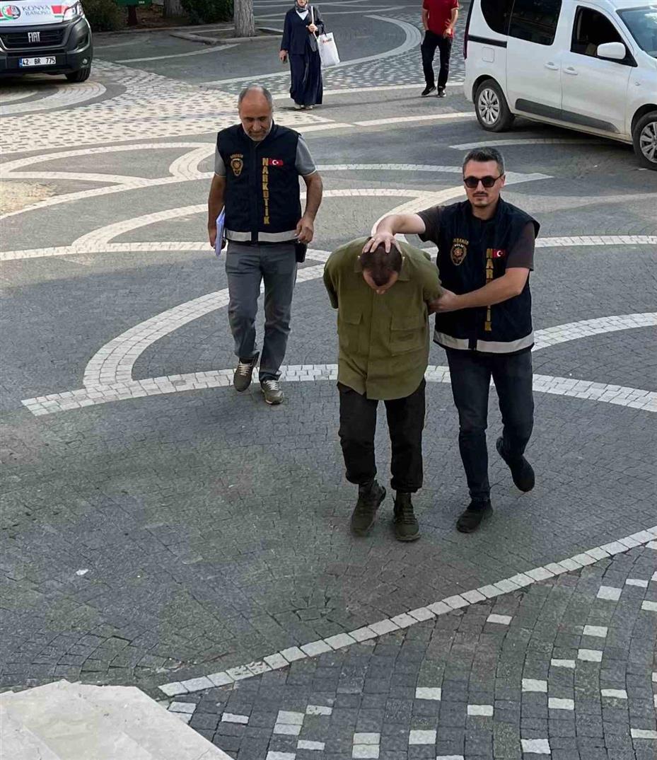 Akşehir’de uyuşturucu operasyonu: 1 şüpheli tutuklandı
