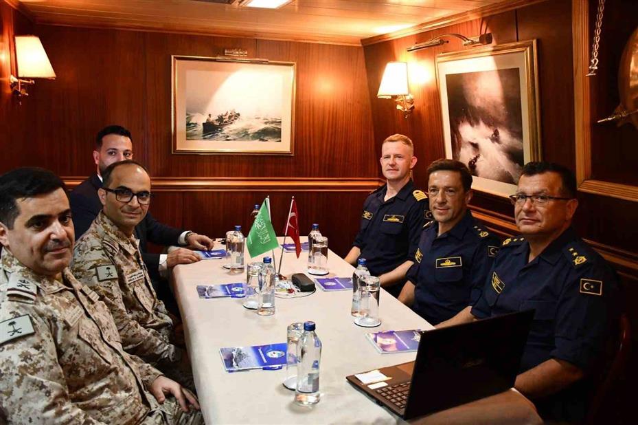 TCG Kemalreis fırkateyni Suudi Arabistan’da