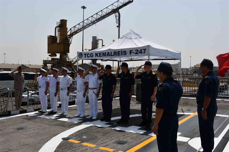 TCG Kemalreis fırkateyni Suudi Arabistan’da