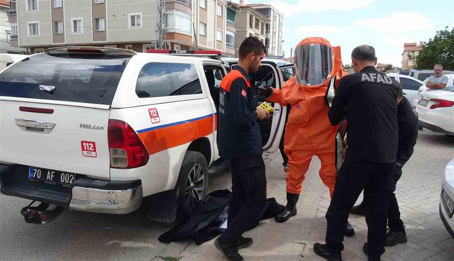 Karaman’da karı koca ölü bulundu: Olayda kimyasal madde şüphesi