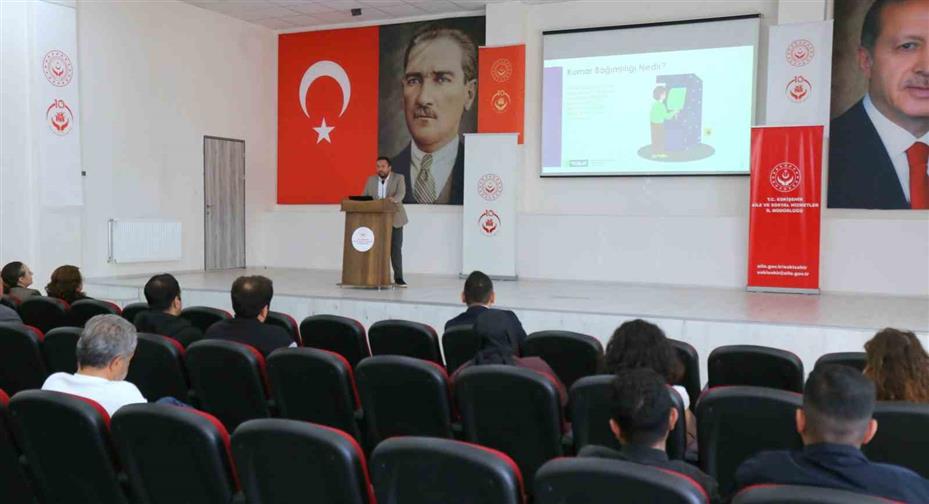 Eskişehir’de ’Kumar Bağımlılığı’ ile ilgili eğitim verildi