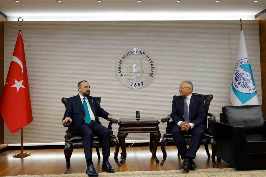 Başkan Büyükkılıç, AK Parti Genel Başkan Yardımcısı Faruk Acar’ı ağırladı