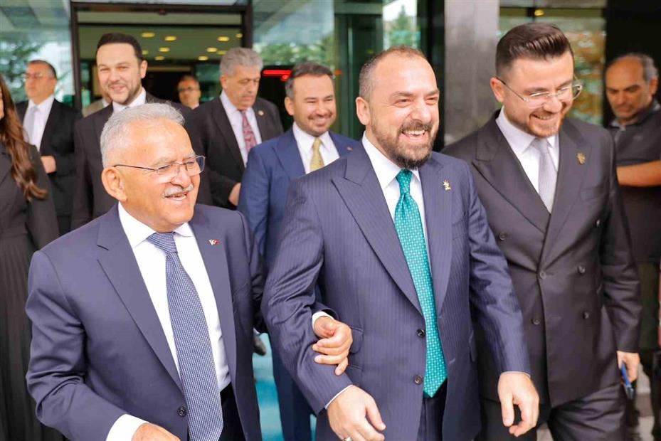 Başkan Büyükkılıç, AK Parti Genel Başkan Yardımcısı Faruk Acar’ı ağırladı