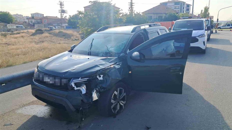 Karaman’da cipin çarptığı elektrikli bisikletin 15 yaşındaki sürücüsü ağır yaralandı
