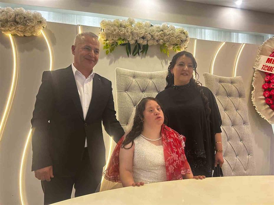 Yağmur’un gelinlik hayali gerçek oldu