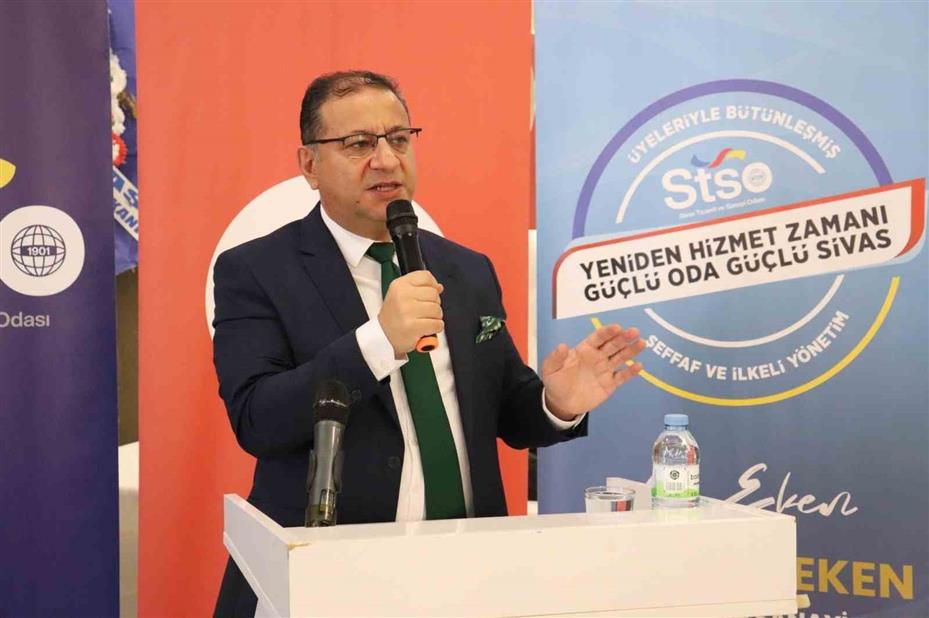 STSO Başkan Adayı Eken: "Sivas, ilçeleriyle birlikte büyüyecek"