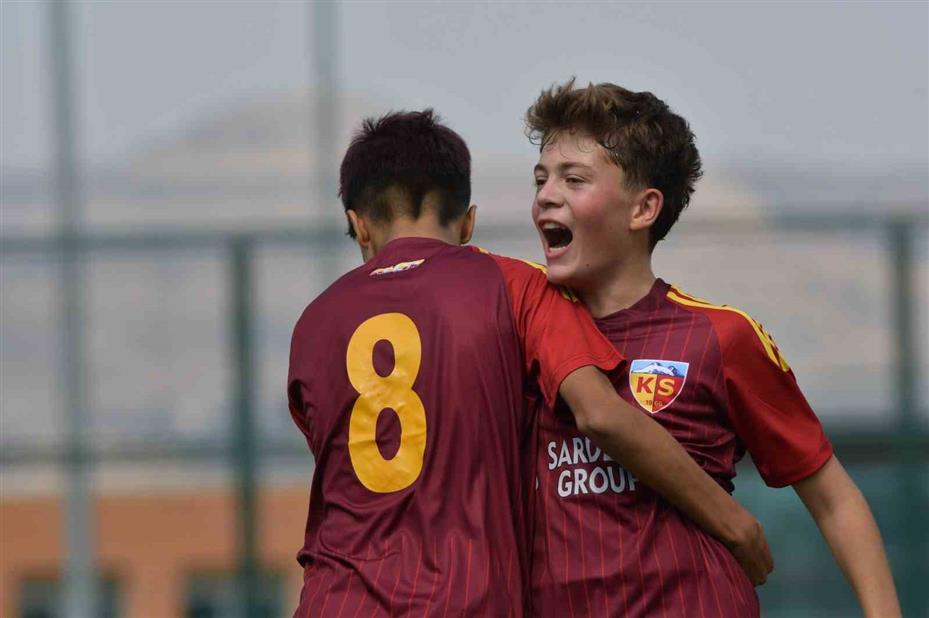 Kayserispor U14 takımı 2’de 2 yaptı