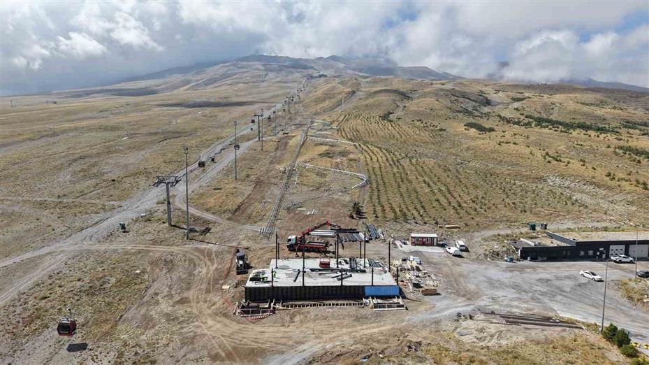 Erciyes’te dağ kızağında uluslararası sertifikasyon için geri sayım