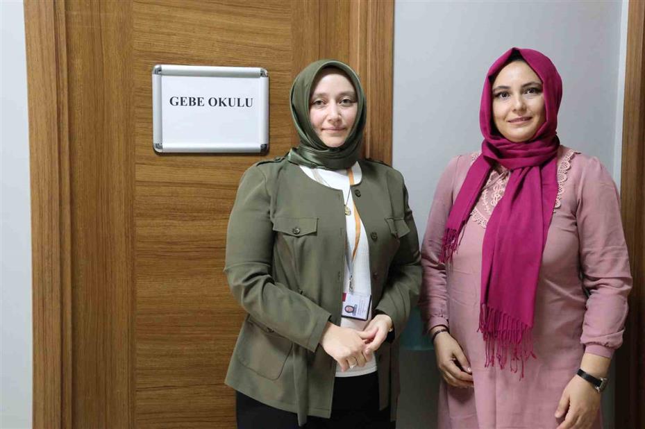 Gebe okullarında anne adaylarına ‘süreç’ eğitimi