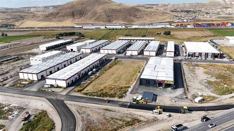 Metal Sanayi Sitesi’nde asfalt çalışması tamamlandı