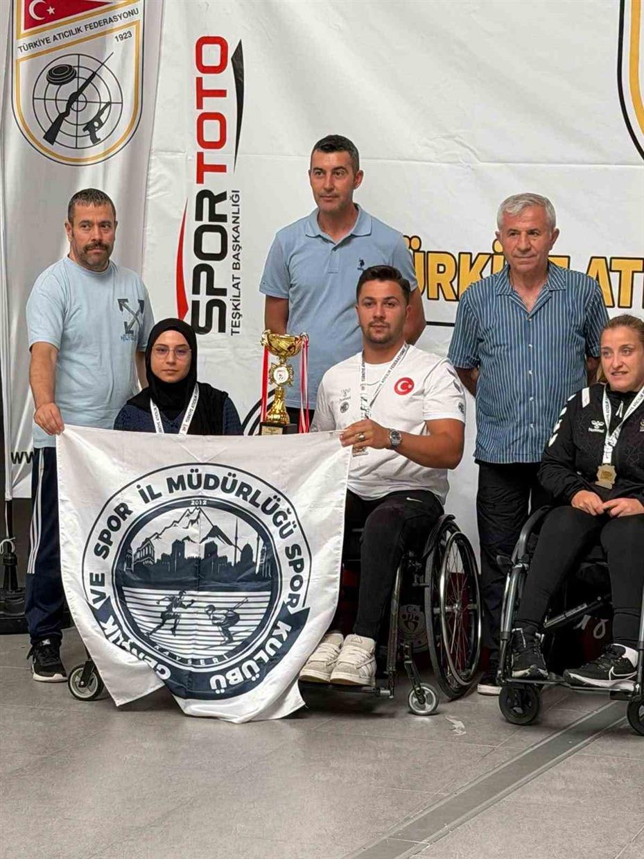 Kayserili sporculardan Para Atıcılık’ta 4 Türkiye derecesi
