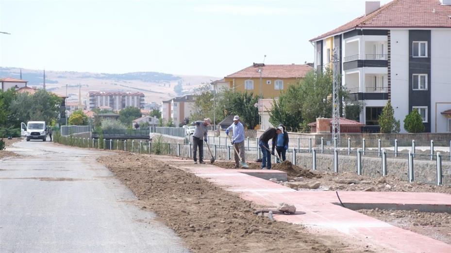 Sorgun’da yürüyüş ve bisiklet yolları genişliyor