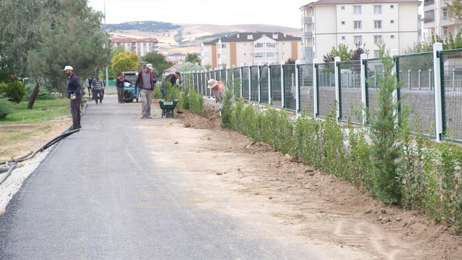 Sorgun’da yürüyüş ve bisiklet yolları genişliyor