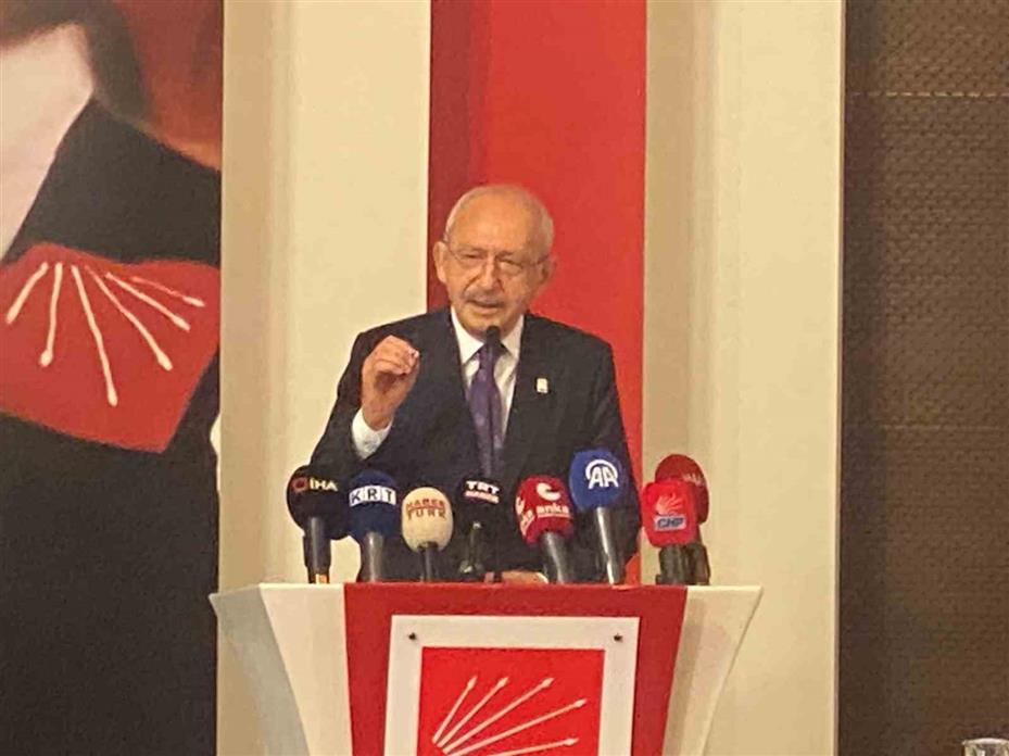 CHP Genel Başkanı Kılıçdaroğlu: "Eğer iş yerinde bir genç kaza geçiriyorsa, onun hakkı teslim edilmiyorsa bir sorun var demektir"