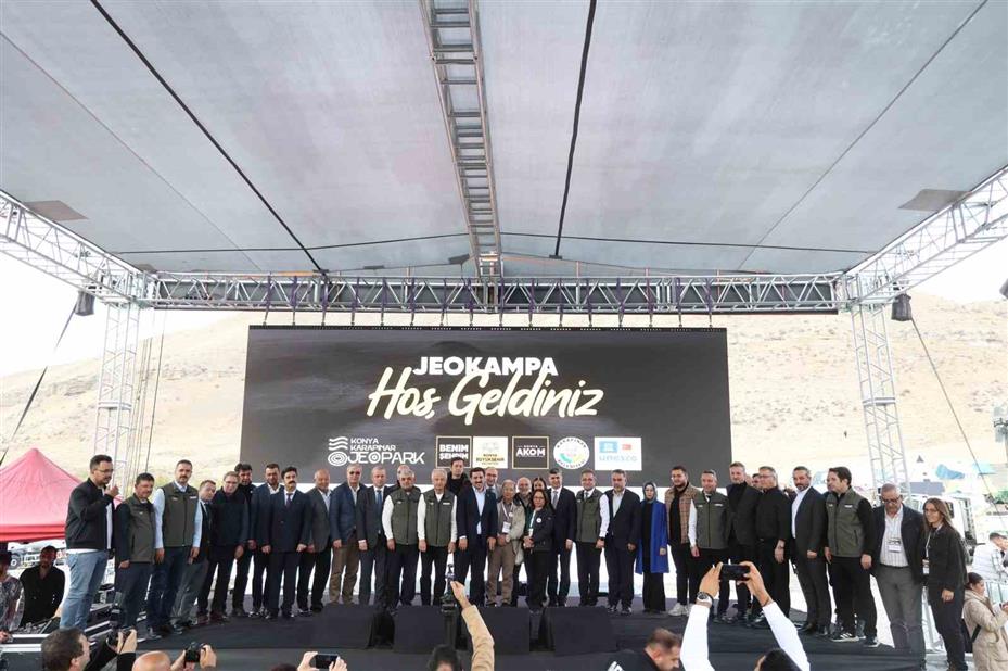 Karapınar Jeoparkı’nda ilk kez Jeokamp heyecanı yaşandı
