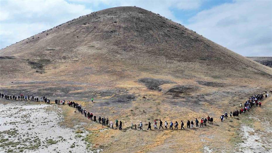 Karapınar Jeoparkı’nda ilk kez Jeokamp heyecanı yaşandı