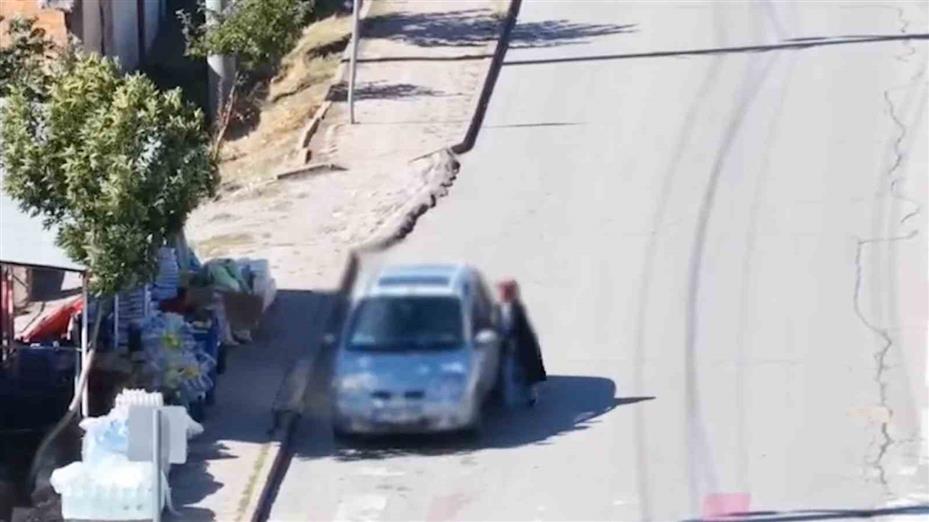 Trafikte "koltuk değiştirme" oyunu drona takıldı: 240 bin lira ceza