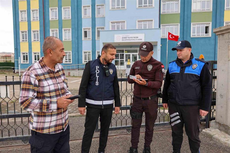 Sivas’ta öğrencilerin huzuru için ekipler sahada