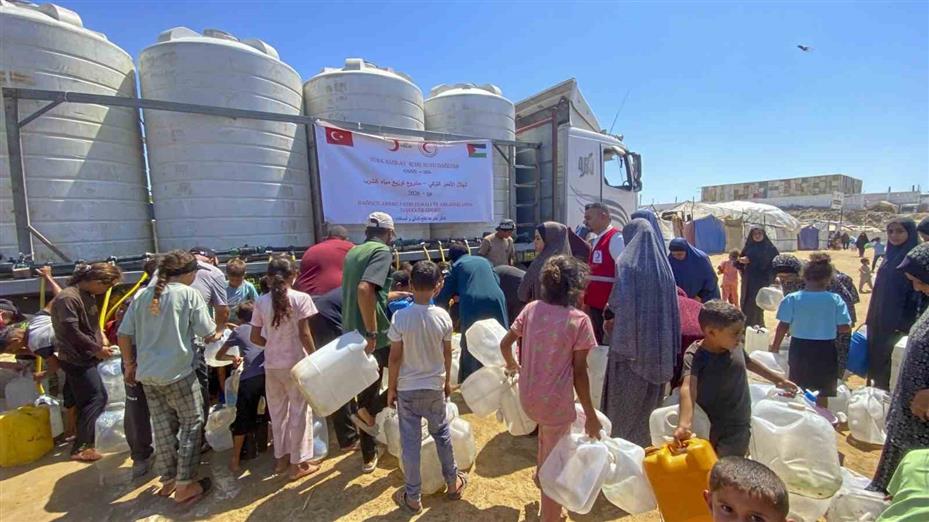 Kızılay’ın Gazze’deki insani yardım çalışmaları üçüncü yılında sürüyor