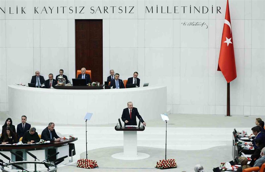 Cumhurbaşkanı Erdoğan: "Milletin hakkına girenler bunun hesabını hem bu dünyada Türk mahkemelerine hem de Mahkeme-i Kübra’da Yaradan’a verecektir"