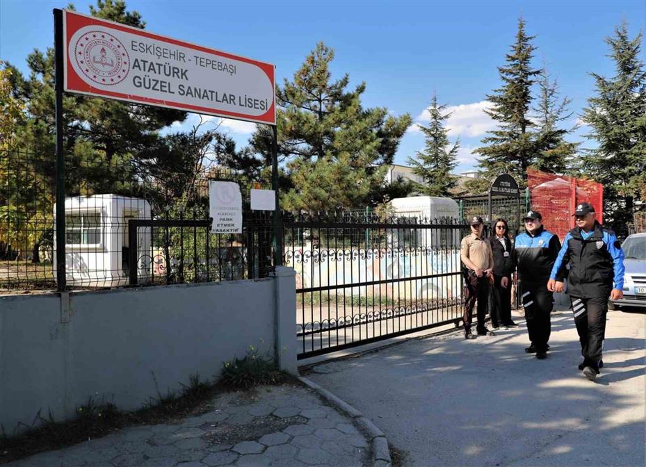Eskişehir’de çocukların güvenliği için denetimler sürüyor