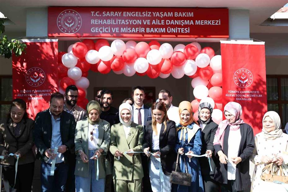 Bakan Göktaş, Saray Engelsiz Yaşam Merkezi’ndeki "Nefes Merkezi"nin açılışını yaptı