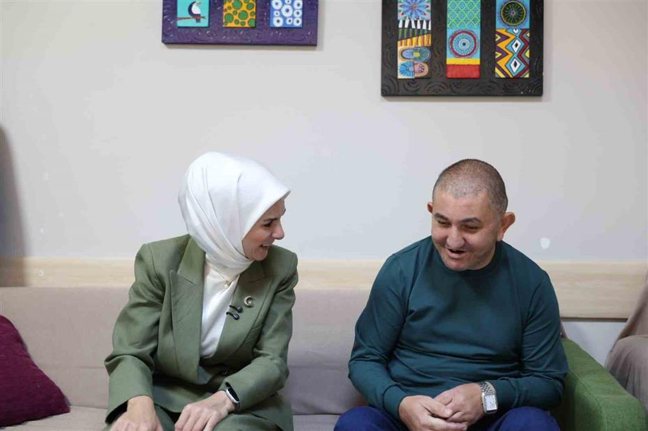 Bakan Göktaş, Saray Engelsiz Yaşam Merkezi’ndeki "Nefes Merkezi"nin açılışını yaptı