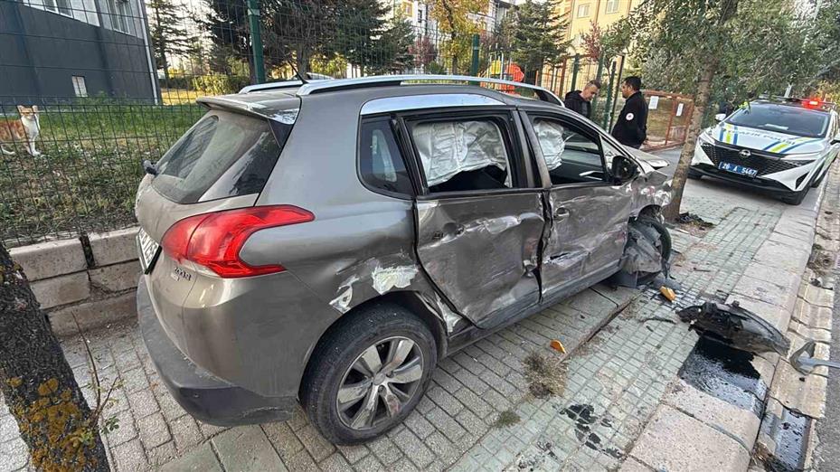 Alkollü sürücünün karıştığı kazada ters yöne giren SUV araç hurdaya döndü, 1 kişi yaralandı