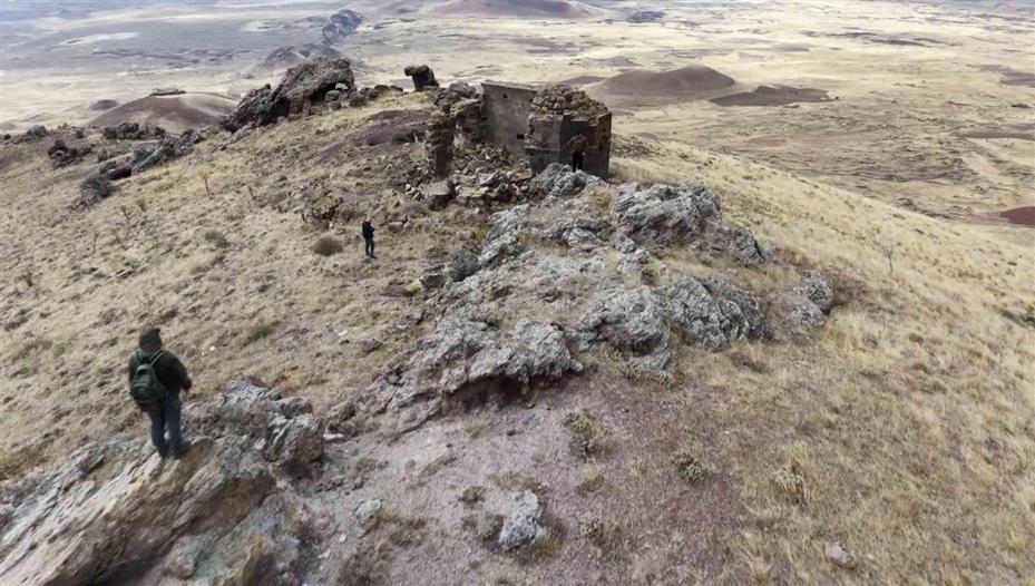 Aksaray’ın saklı mirası Ana Sultan Tepesi’nde 725 yıllık kilise