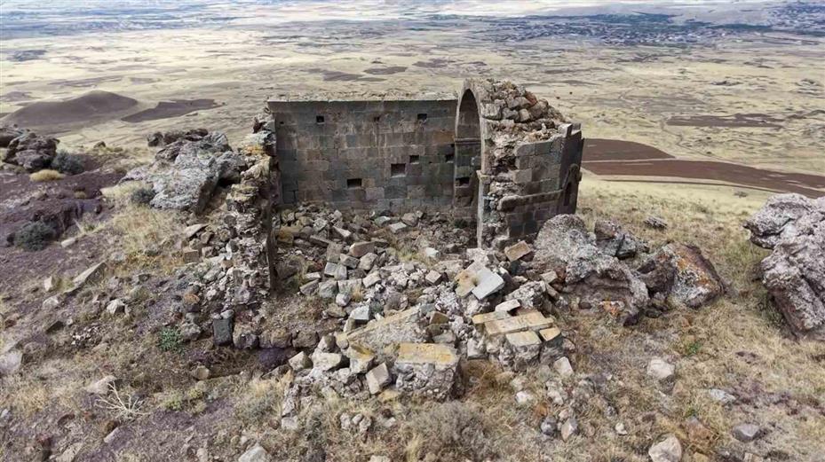 Aksaray’ın saklı mirası Ana Sultan Tepesi’nde 725 yıllık kilise