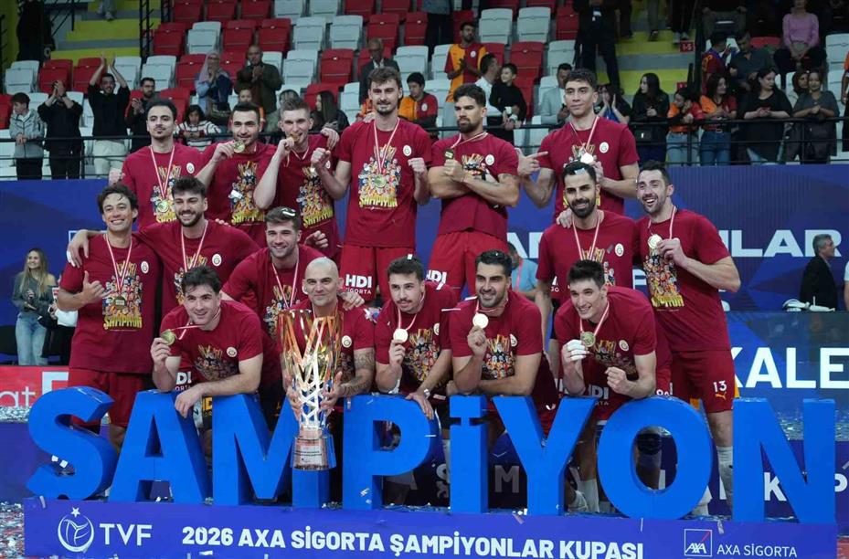 Voleybolda Şampiyonlar Kupası’nı kazanan Galatasaray, 7 yıl sonra kupa sevinci yaşadı