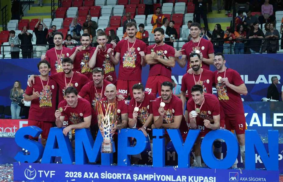 Galatasaraylı voleybolculardan şampiyonluk mesajı: "Bunlar daha başlangıç"