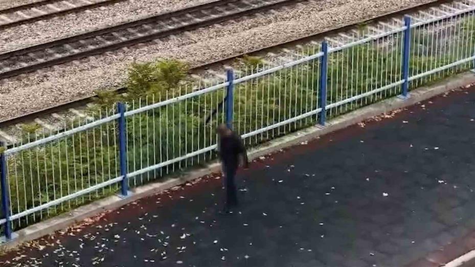 Direksiyonu yolcuya bırakıp yaya numarası yaptı: 80 bin lira ceza