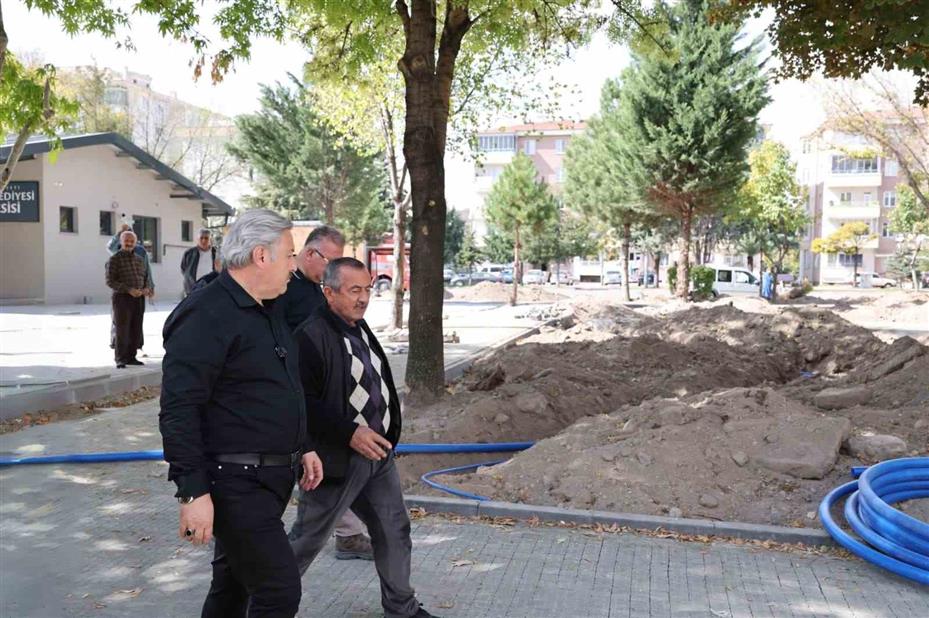 Melikgazi’nin yeni yatırımları ile eskişehir bağları bölgesinin çehresi gelişiyor daha da güzelleşiyor